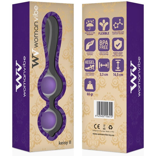 WOMANVIBE - KEISY II BOLAS SILICONA WOMANVIBE