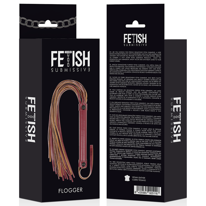FETISH SUBMISSIVE DARK ROOM - LÁTIGO CUERO VEGANO FETISH SUBMISSIVE DARK ROOM