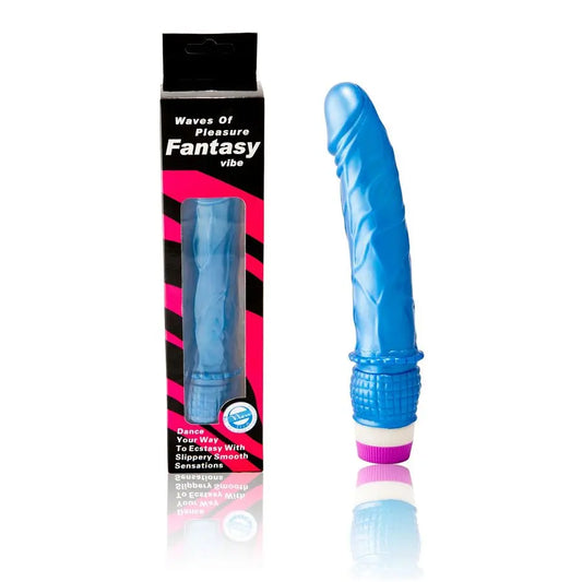 BAILE - WAVES OF PLEASURE VIBRADOR 23 CM AZUL BAILE VIBRATORS