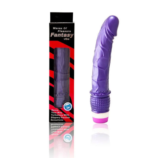 BAILE - WAVES OF PLEASURE VIBRADOR 23 CM MORADO BAILE VIBRATORS