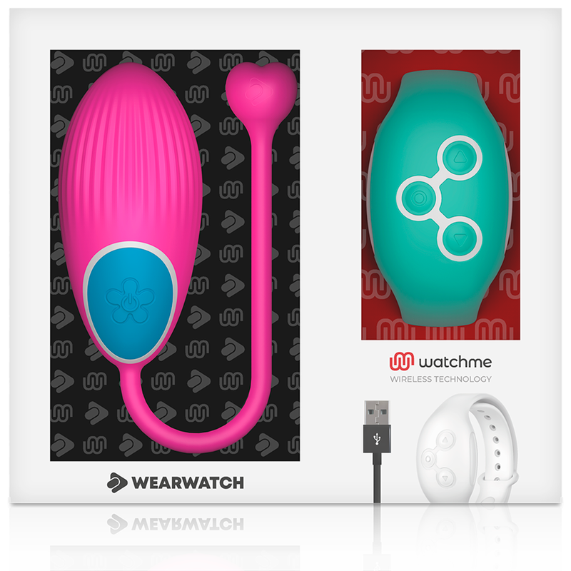 WEARWATCH - HUEVO CONTROL REMOTO TECHNOLOGY WATCHME FUCSIA / AGUA MARINA WEARWATCH