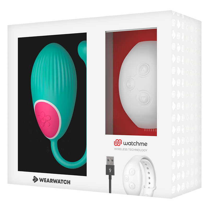 WEARWATCH - HUEVO CONTROL REMOTO TECHNOLOGY WATCHME AGUA MARINA / NÍVEO WEARWATCH