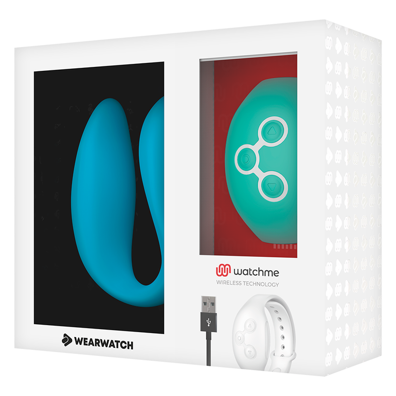 WEARWATCH - VIBRADOR DUAL TECHNOLOGY WATCHME AÑIL /AGUA MARINA WEARWATCH