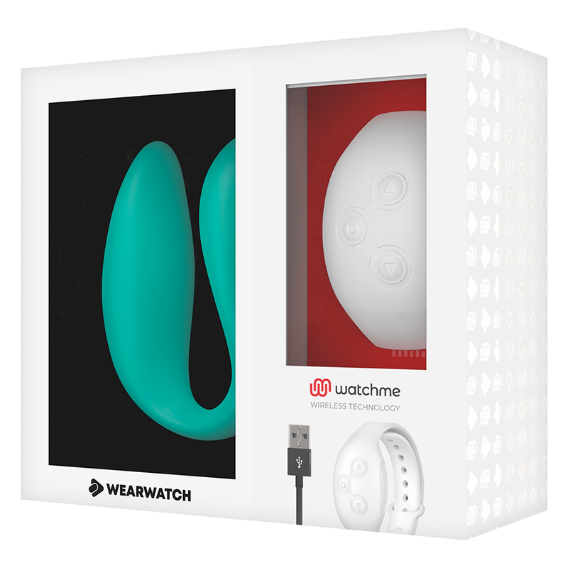 WEARWATCH - VIBRADOR DUAL TECHNOLOGY WATCHME AGUA MARINA / NÍVEO WEARWATCH