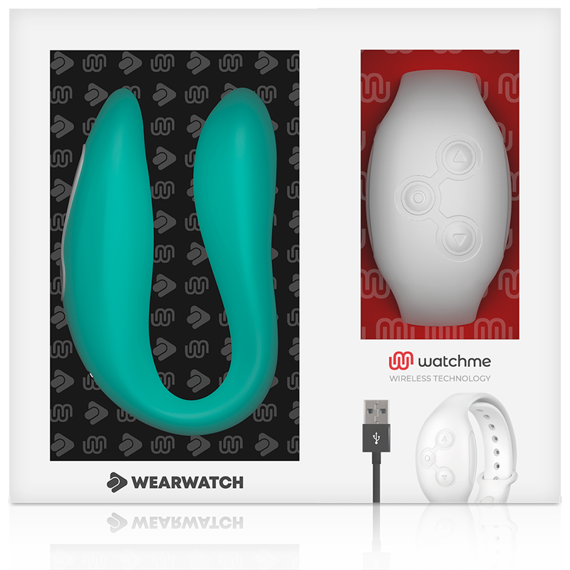 WEARWATCH - VIBRADOR DUAL TECHNOLOGY WATCHME AGUA MARINA / NÍVEO WEARWATCH