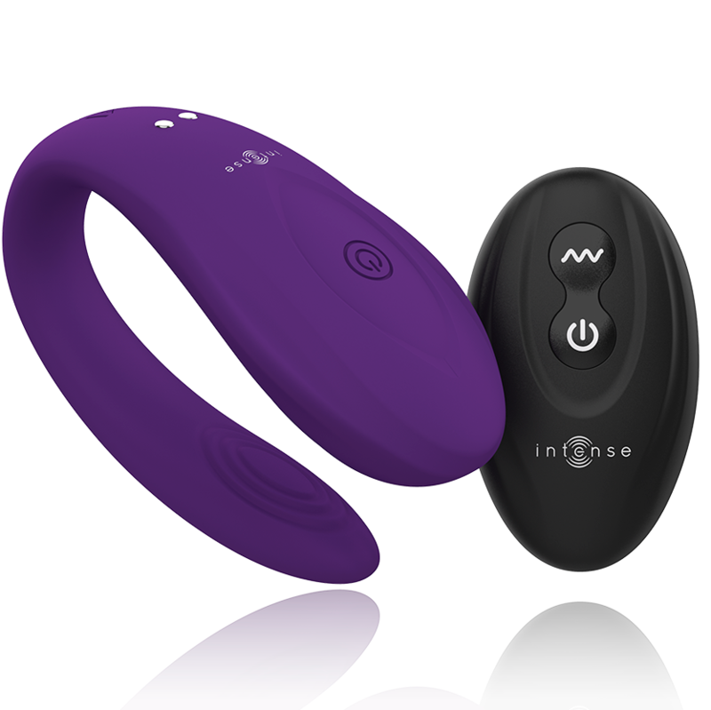 INTENSE - BRUNO PARTNER DOBLE PLACER LILA INTENSE COUPLES TOYS