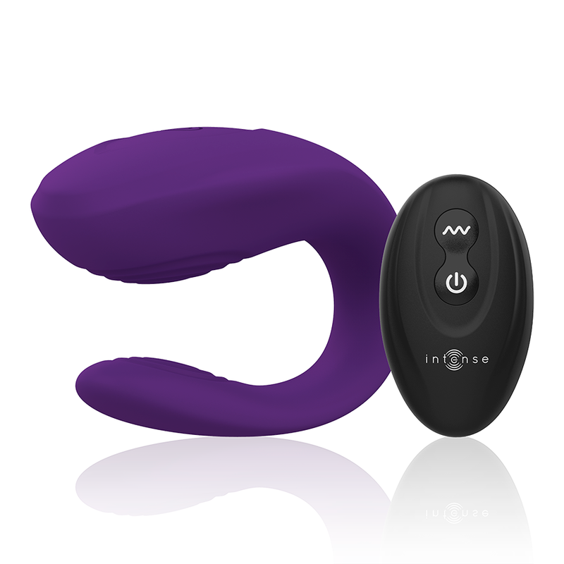 INTENSE - BRUNO PARTNER DOBLE PLACER LILA INTENSE COUPLES TOYS