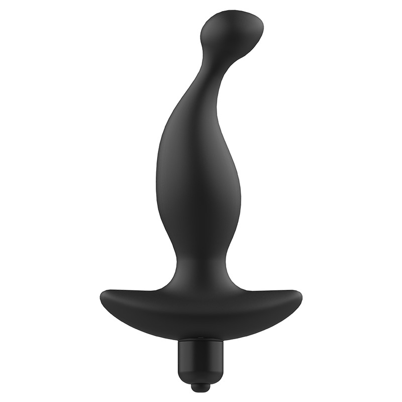 ADDICTED TOYS - MASAJEADOR ANAL CON VIBRACIÓN NEGRO MODELO 1 ADDICTED TOYS