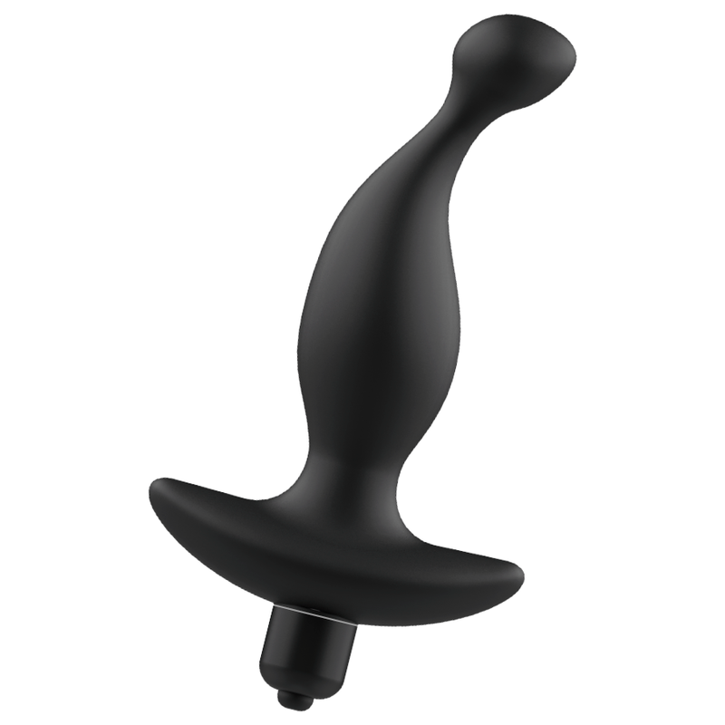 ADDICTED TOYS - MASAJEADOR ANAL CON VIBRACIÓN NEGRO MODELO 1 ADDICTED TOYS