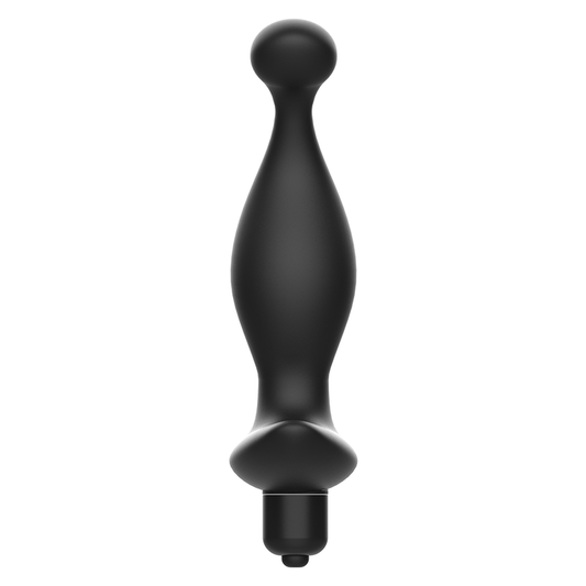 ADDICTED TOYS - MASAJEADOR ANAL CON VIBRACIÓN NEGRO MODELO 1 ADDICTED TOYS
