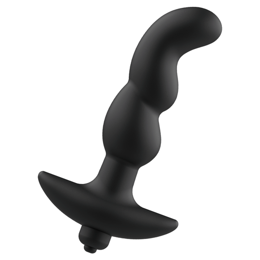 ADDICTED TOYS - MASAJEADOR ANAL CON VIBRACIÓN NEGRO MODELO 2 ADDICTED TOYS