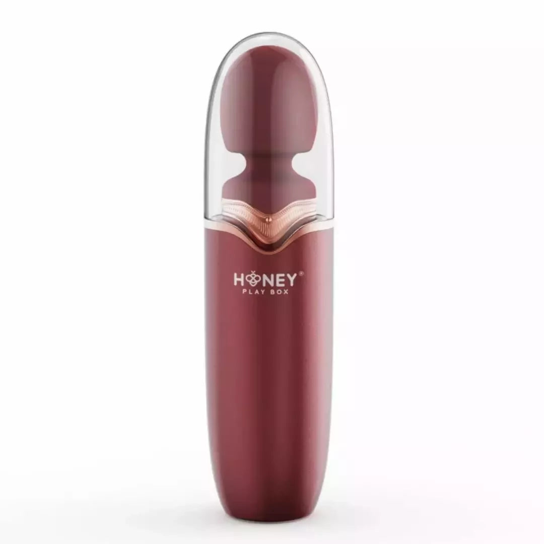 HoneyPlayBox Stormi Red Lazdelė - Šildymas, 9 Režimai, Magnetinis Įkrovimas