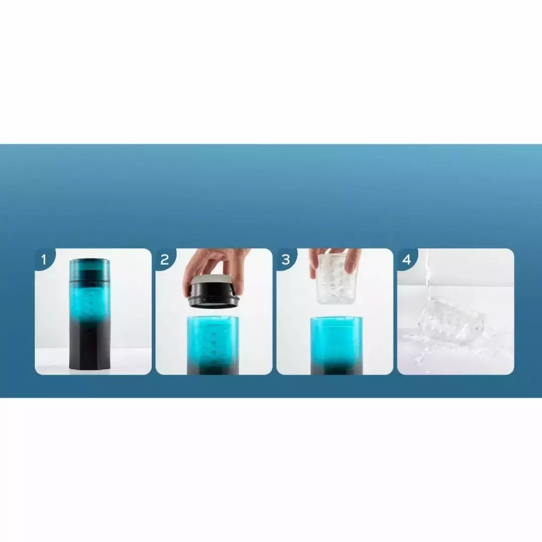 Adrian besisukantis vandens SPA prietaisas, juodos spalvos, atsparus vandeniui IPX7