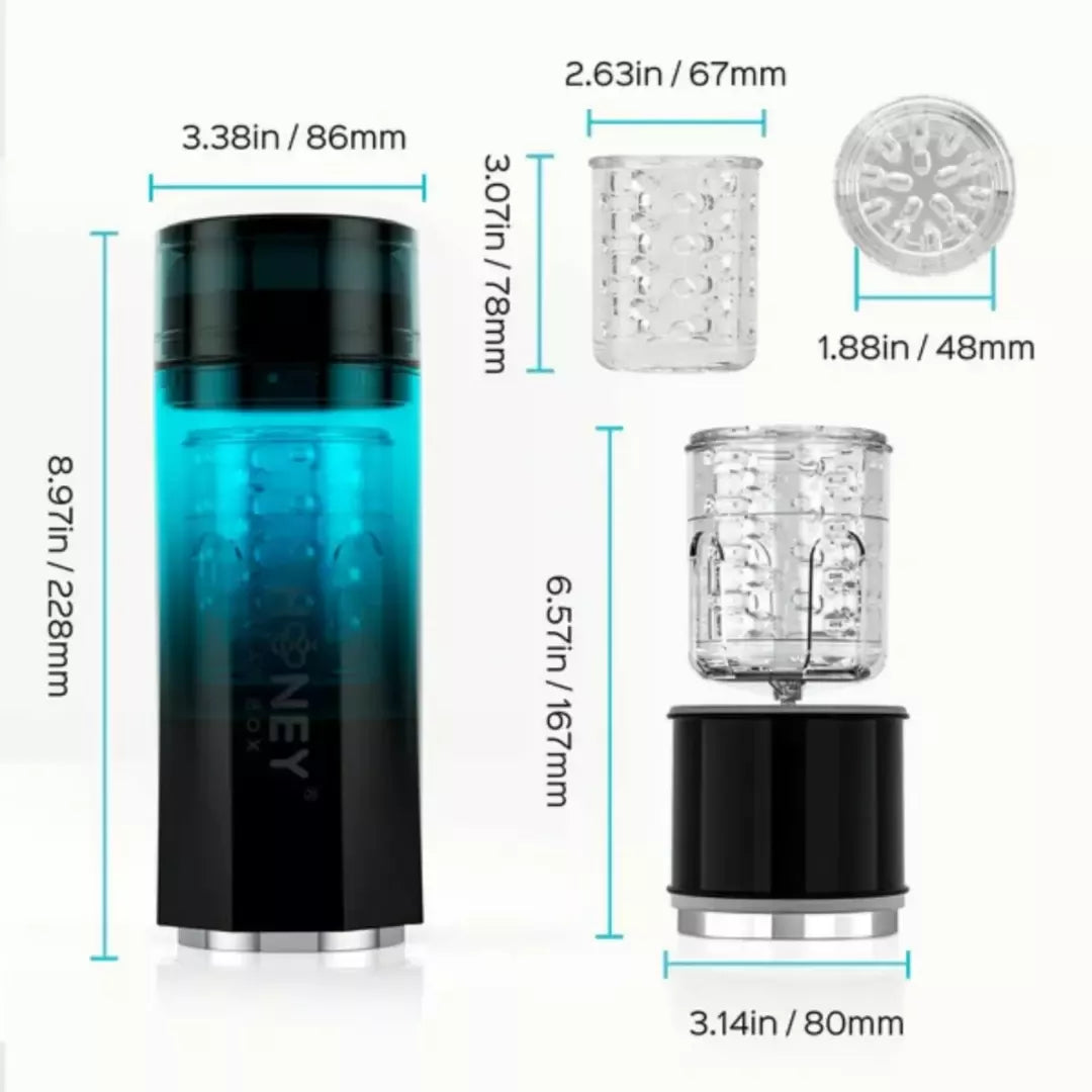 Adrian besisukantis vandens SPA prietaisas, juodos spalvos, atsparus vandeniui IPX7